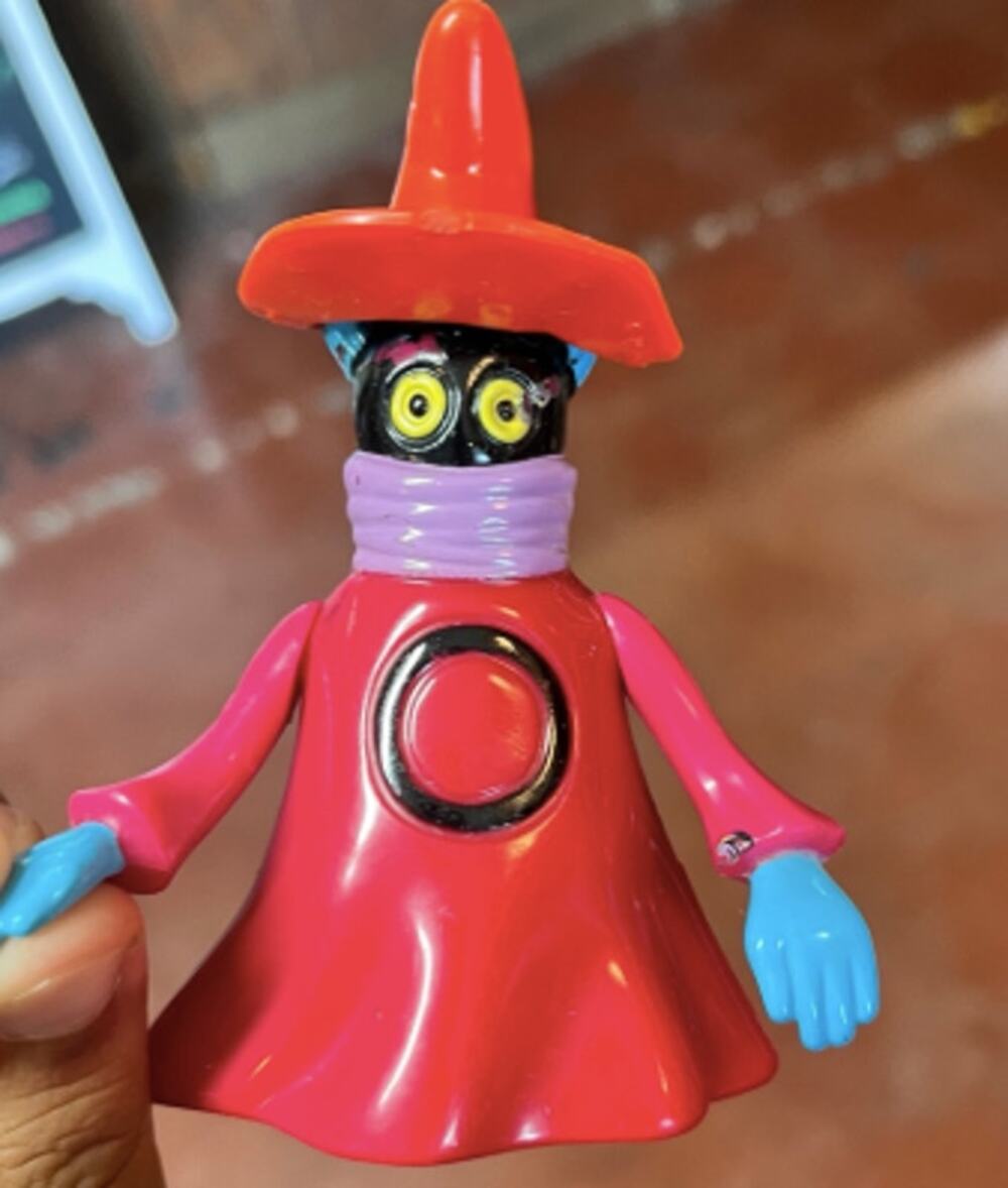 Vintage 1983 Mattel MOTU Orko Masters of the Universe Figure w/ Hat